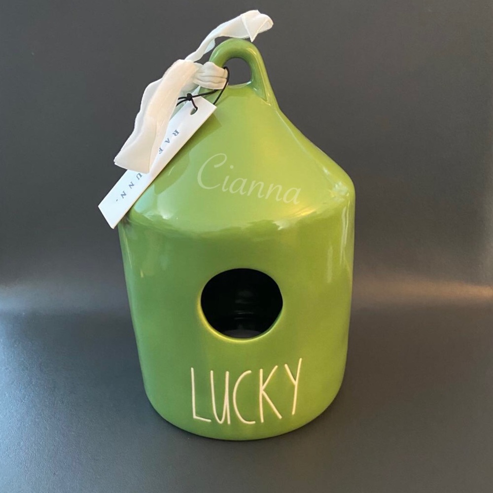Rae Dunn Lucky Birdhouse